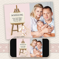 Maak kennis met de geboorte van Easel & Bunny Phot