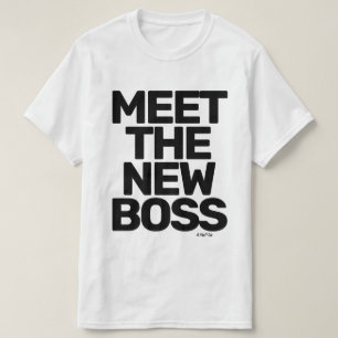 Maak kennis met de nieuwe bus (dubbelzijdig) - een t-shirt