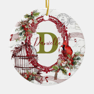 Maak kennis met de wereld gepersonaliseerd keramisch ornament