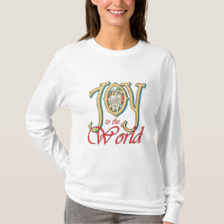 Maak kennis met de wereld met de nationaliteit van t-shirt