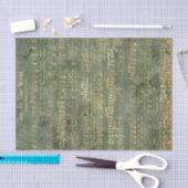 Maak kennis met de WK Gold Kerstmuziek-deportpagin Tissuepapier (Craft)