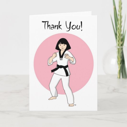 Maak kennis met Do Princess Thank You Cards Bedankkaart (Voorkant)