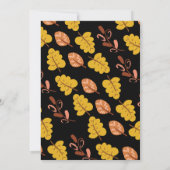 Maak kennis met Friendsgiving Leaf Pattern Kaart (Achterkant)