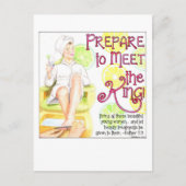 Maak kennis met het King Inspirerend Briefkaart (Voorkant)