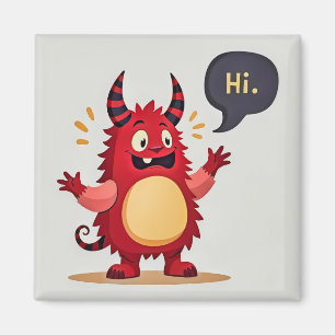 Maak kennis met het vriendelijke monster magneet