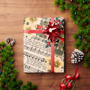 Maak kennis met het Wrapping-papier voor muziek op Cadeaupapier