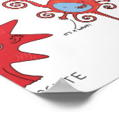 Maak kennis met je hersencellen WIDE Poster (Hoek)