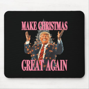 Maak kerst weer geweldig Grappig Kerstman Trump Ke Muismat