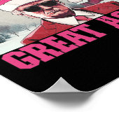 Maak kerst weer geweldig Grappig Sinterklaas Trump Poster (Hoek)