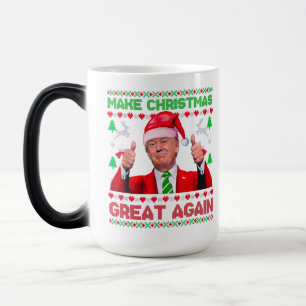 Maak kerst weer geweldig, grappige Trump-kerst Magische Mok
