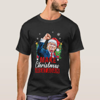 Maak kerst weer geweldig, grappige Trump Oeganda