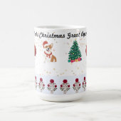 Maak kerst weer geweldig inpakpapier koffiemok (Center)