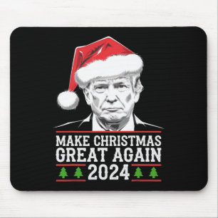 Maak kerst weer geweldig Kerstman Grappig Trump Ke Muismat