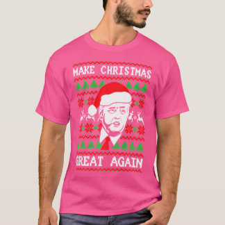 Maak kerst weer geweldig Pro Trump Amerika lelijk T-shirt