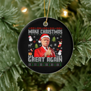 MAAK KERST WEER GEWELDIG   troef Keramisch Ornament