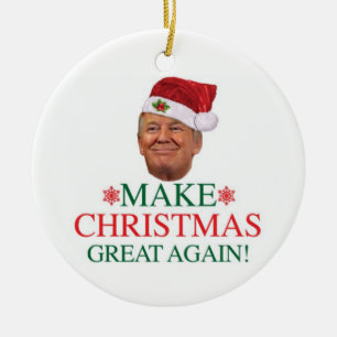 Maak kerst weer geweldig, Trump Ornament