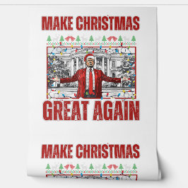 Maak kerst weer geweldig Xmas Grappig Trump Behang