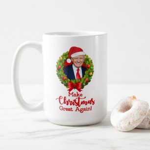 Maak kerstcadeau weer leuk, Trump MAGA grappig Koffiemok