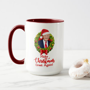 Maak kerstcadeau weer leuk, Trump MAGA grappig Mok
