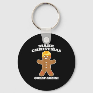 Maak Kerstmis Groot Again Gebruine Man Trump H Sleutelhanger