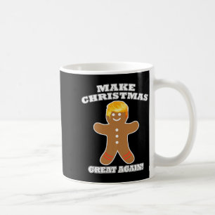 Maak Kerstmis weer geweldig Ginger Bread Man Trump Koffiemok
