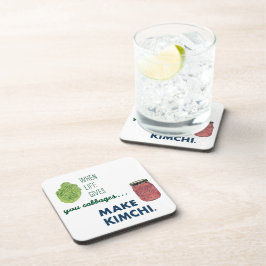 Maak Kimchi! Bier Onderzetter