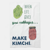 Maak Kimchi! Theedoek (Verticaal)