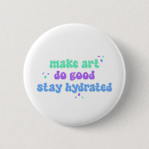 Maak Kunst Doe Goed Ronde Button 5,7 Cm