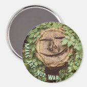 "Maak kunst" magneet (Voorkant / Achterkant)