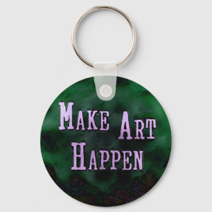Maak kunst sleutelhanger