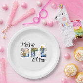 Maak kunst Vaak Bord van papier (Feest)