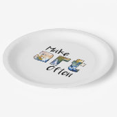 Maak kunst Vaak Bord van papier (Gekanteld)