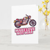 Maak liefde niet oorlog kaart (Gele Bloem)