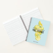 Maak limonade gepersonaliseerd inspirerend notitieboek (Binnen)