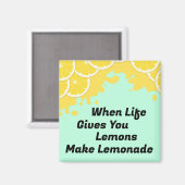 Maak limonade magneet (Voorkant / Achterkant)