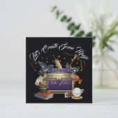 Maak Magic 3 uitnodiging (Staand voorkant)