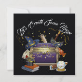 Maak Magic 3 uitnodiging (Voorkant)