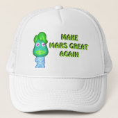 Maak Mars weer geweldig Alien Donald Trucker Pet (Voorkant)