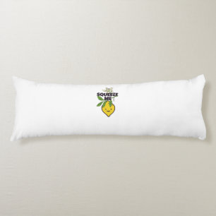 Maak me een grappige citroen lichaamskussen