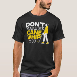 Maak me geen rietzang met je braille Blind Awarene T-shirt