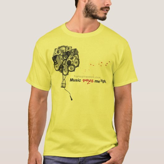 Maak me hoog t-shirt (Voorkant)