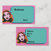 Maak me Laugh Visitekaartje (Voorkant / Achterkant)