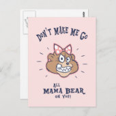 Maak me niet aan briefkaart (Voorkant / Achterkant)