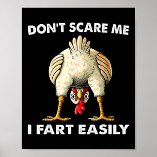 Maak me niet bang Ik laat gemakkelijk een scheet F Poster