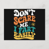 Maak me niet bang Ik scheer gemakkelijk Grappig Ci Briefkaart (Voorkant)