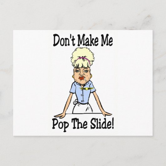 Maak me niet briefkaart (Voorkant)