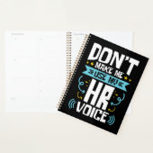 Maak me niet mijn Personeel van de Stem van HR geb Planner (Display)