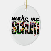 Maak me scrum - Versiering Keramisch Ornament (Rechts)