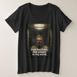 Maak me vrij grote maat t-shirt