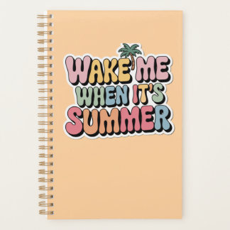 Maak me wakker als het zomer is Retro Vibes Planne Planner
